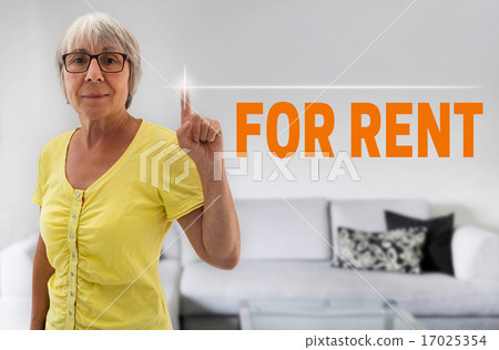for rent touchscreen is shown by senior for rent touchscreen is shown by senior 17025354