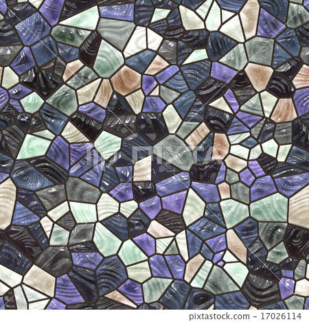 Glass mosaic seamless generated texture 17026114