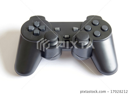 game controller isolated on white 17028212