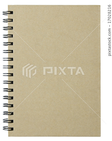 blank notebook cover isolated on white blank notebook cover isolated on white 17028216