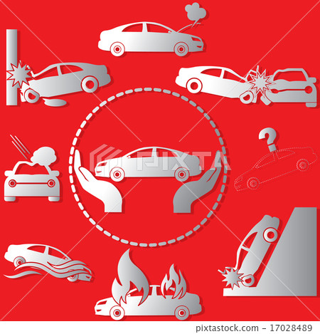 insurance car silver 17028489