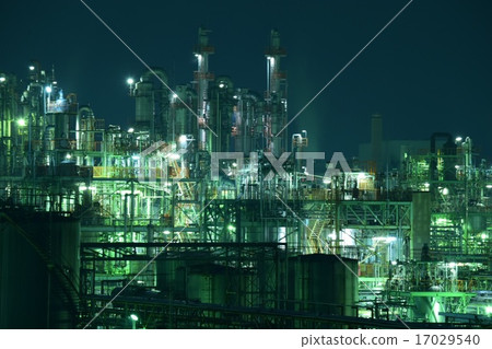 工廠夜景 工廠夜景 17029540