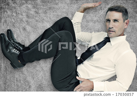 Composite image of trapped businessman Composite image of trapped businessman 17030857