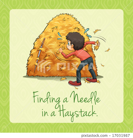 Finding needle in a haystack 17031987