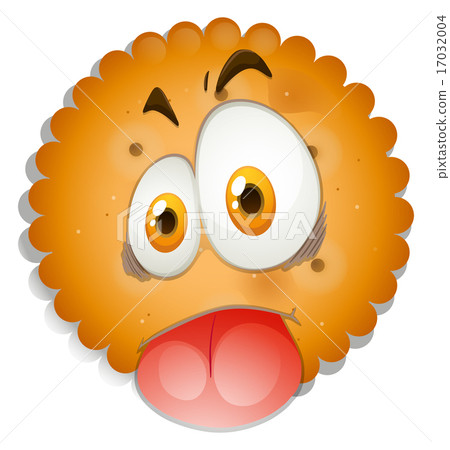 Cookie with silly face 17032004