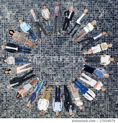 Multiethnic People Community Togetherness Unity Concept 17034674