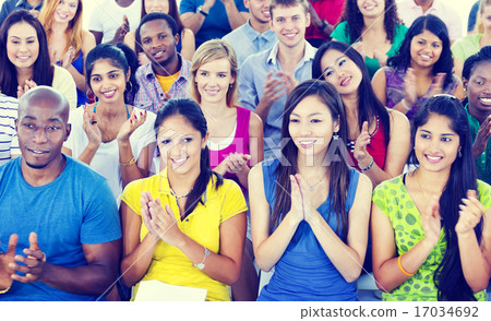 Diversity Casual Team Cheerful Community Concept 17034692