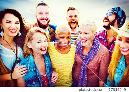 Celebration Cheerful Enjoying Party Leisure Happiness Concept 17034949