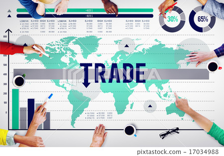 Trade Commerce Commodity Merchandise Sale Concept 17034988