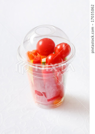 fresh vegetables for snack 17035862