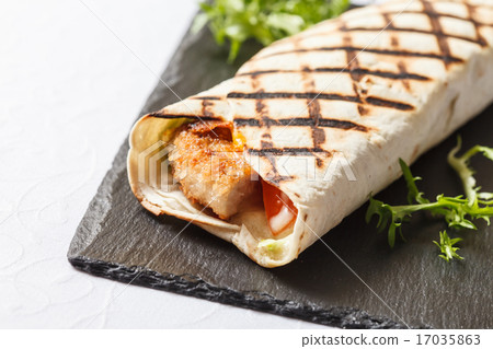 chicken wrap sandwich chicken wrap sandwich 17035863