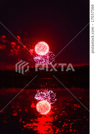 firework under river firework under river 17037566