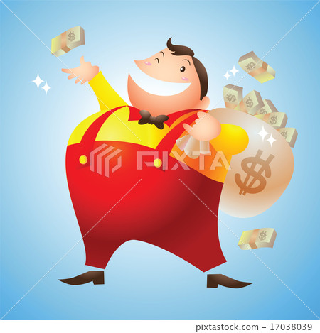 rich man happy 17038039