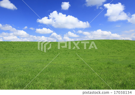 美瑛町，北海道和夏天的雲彩流淌 17038134