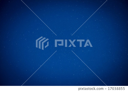 Blue night sky with many stars 17038855