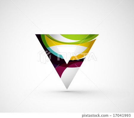 Abstract geometric company logo triangle, arrow 17041993
