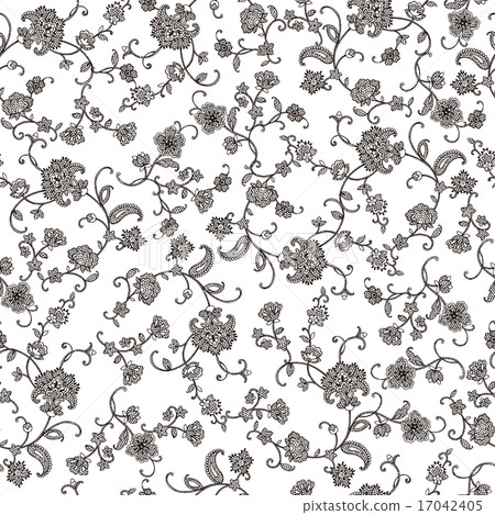 Sesame lace pattern 17042405