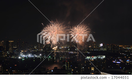 Tokyo Bay fireworks 3 Tokyo Bay fireworks 3 17044031