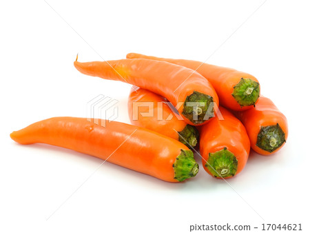 orange pepper on white background 17044621
