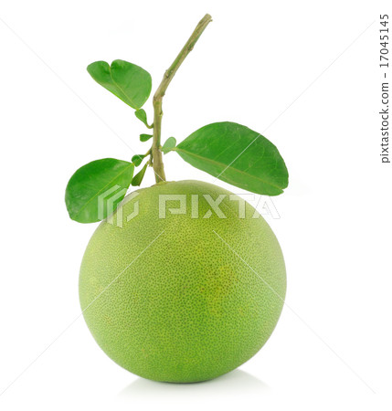 pomelo  fruit on white Backgorund 17045145