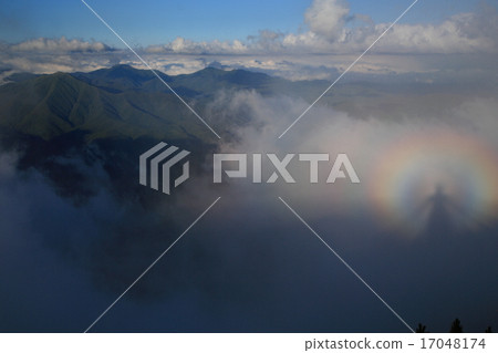 Kurodake summit and Brocken's phenomenon 17048174