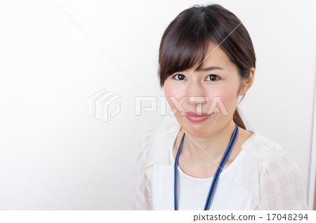 Business woman taking a break Business woman taking a break 17048294