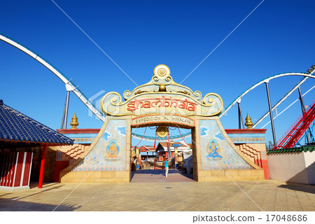 Shambhala rollercoaster in Port Aventura  17048686