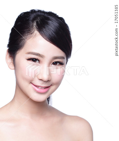 beautiful Skin care woman Face 17051385