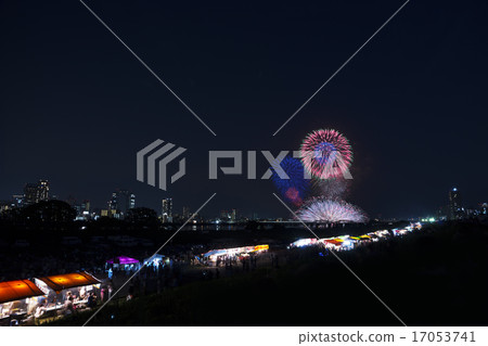Naniwa Yodogawa fireworks display 17053741