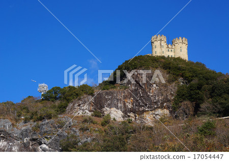 Ruins like the Western castle in Sanboksan 17054447