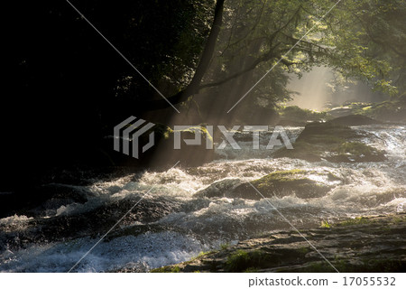 Light beam of Kikuchi Gorge 17055532
