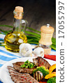 Delicious grilled beef steakes 17055797