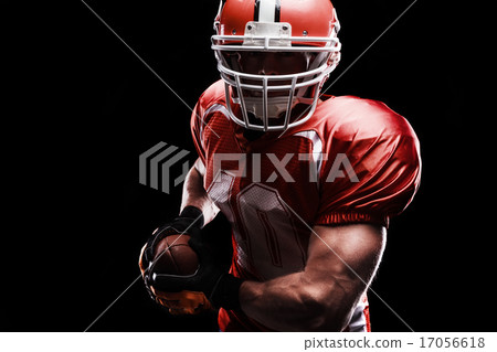 Sportsman playing rugby  17056618