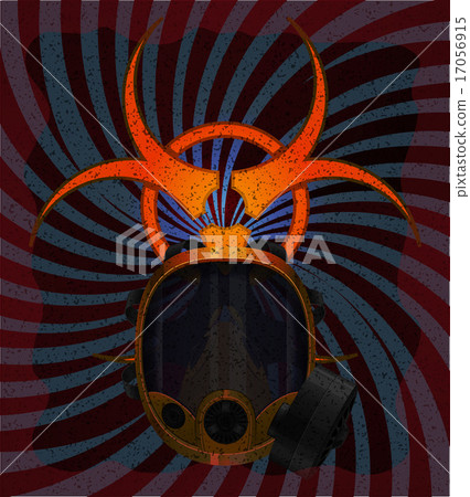 concept of chemical pollution vector illustration 17056915