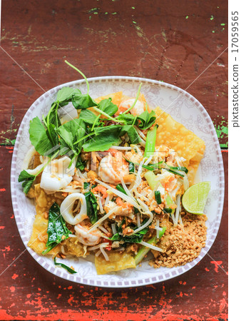 crispy seafood padthai famous Thai food crispy seafood padthai famous Thai food 17059565