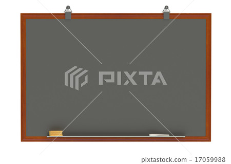 Blank black chalkboard Blank black chalkboard 17059988