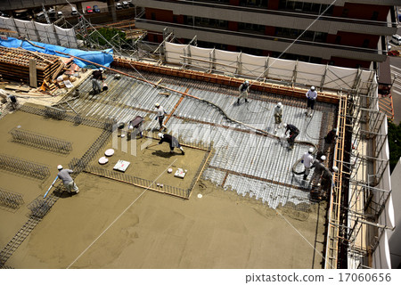 混凝土澆築 混凝土澆築 17060656