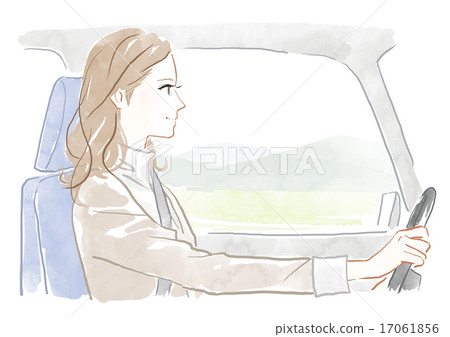 一個女人開車 一個女人開車 17061856