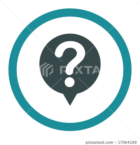 Status flat soft blue colors rounded vector icon 17064289