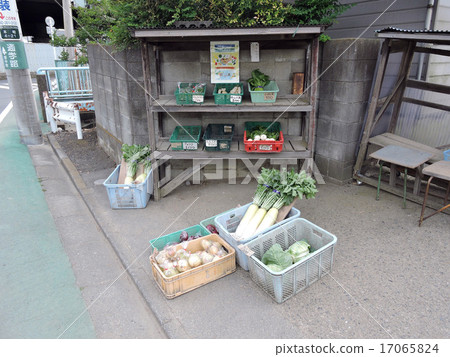 Vegetable sold at roadside 17065824