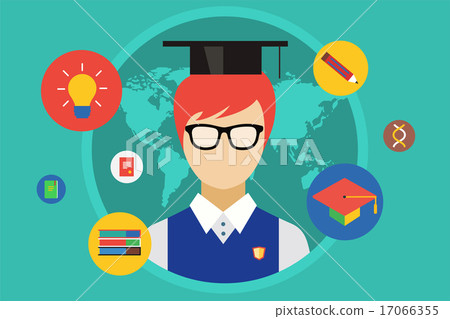 Student and university objects. Education Student and university objects. Education 17066355