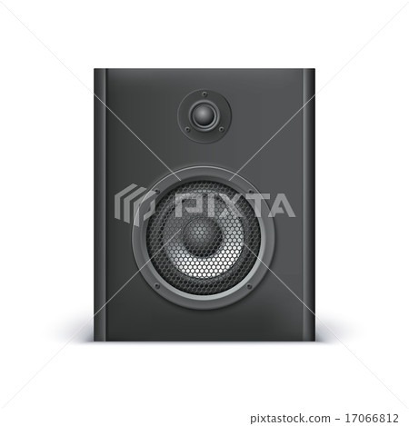 Black sound speaker 17066812