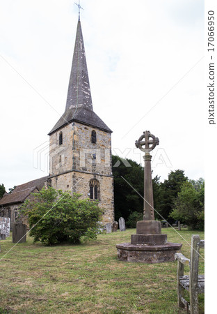 The church in front of British Heber Castle The church in front of British Heber Castle 17066950