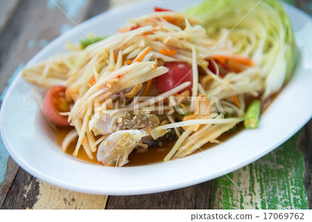 papaya salad with crab papaya salad with crab 17069762