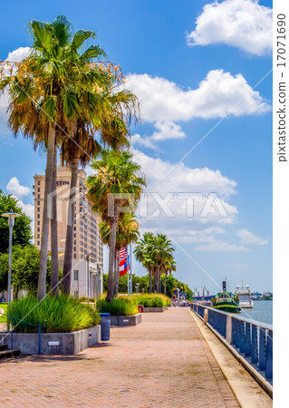 Stock Photo: savannah georgia waterfront scenes