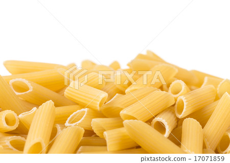 penne isolated on white background 17071859