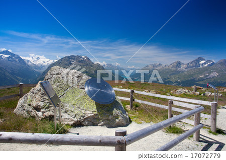 Panorama of the Upper Engadine from Muottas Muragl Panorama of the Upper Engadine from Muottas Muragl 17072779