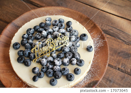 Blueberry Rare Cheese Birthday Cake - Handmade Cake Blueberry Rare Cheese Birthday Cake - Handmade Cake 17073045