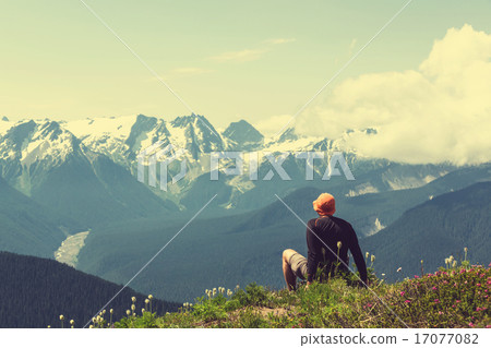 Hike in mountains 17077082