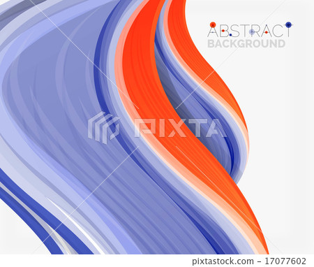 Abstract realistic solid wave background 17077602